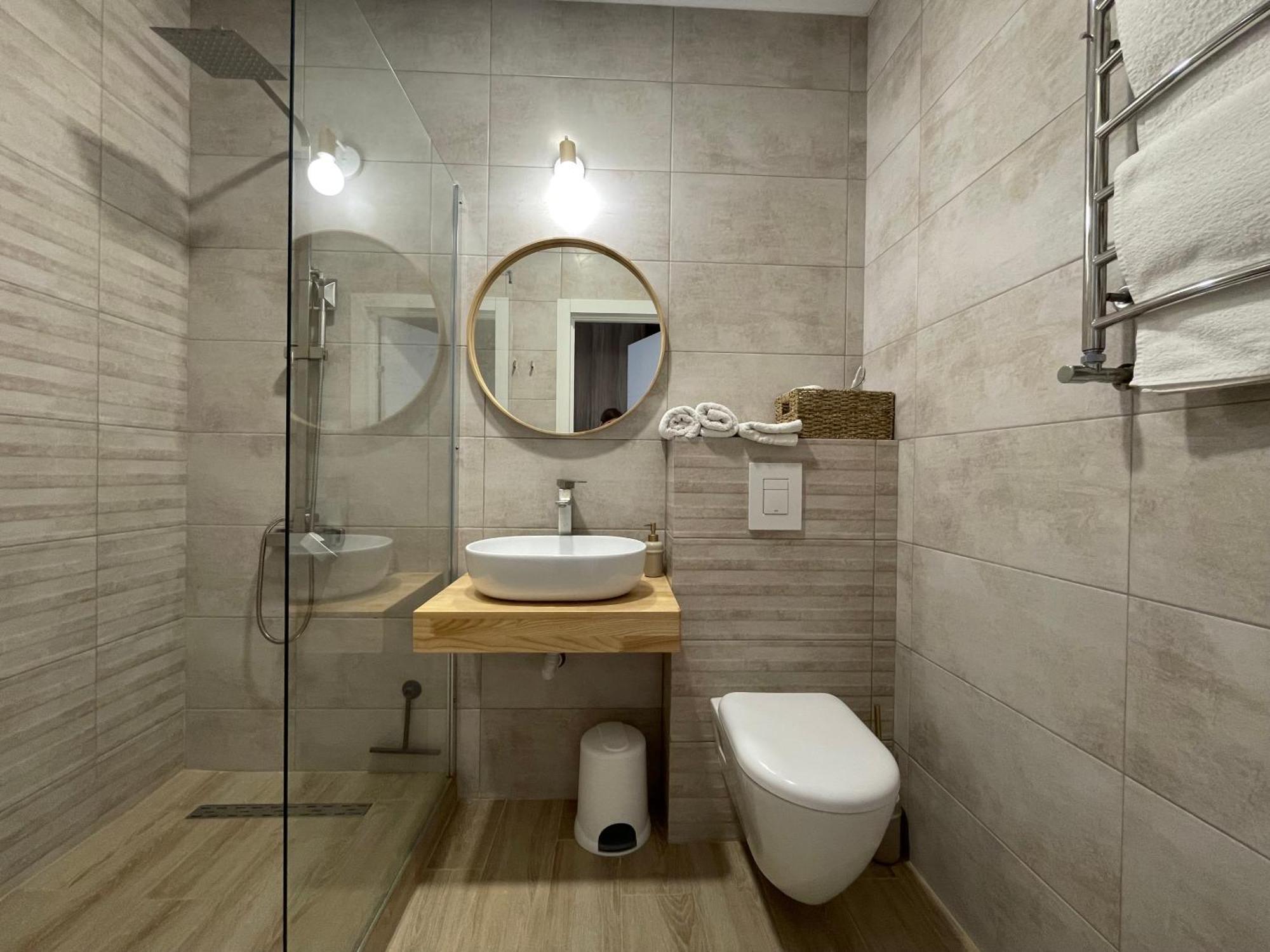 Appartement «Гори́Ще На Площі Польський Ринок» à Kamianets-Podilsky Chambre photo